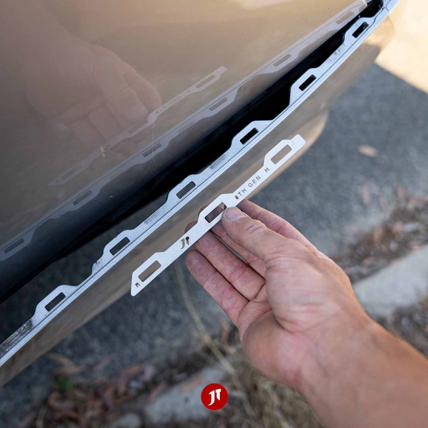 8th Gen Accord Rear Bumper Repair Plates (Pair)