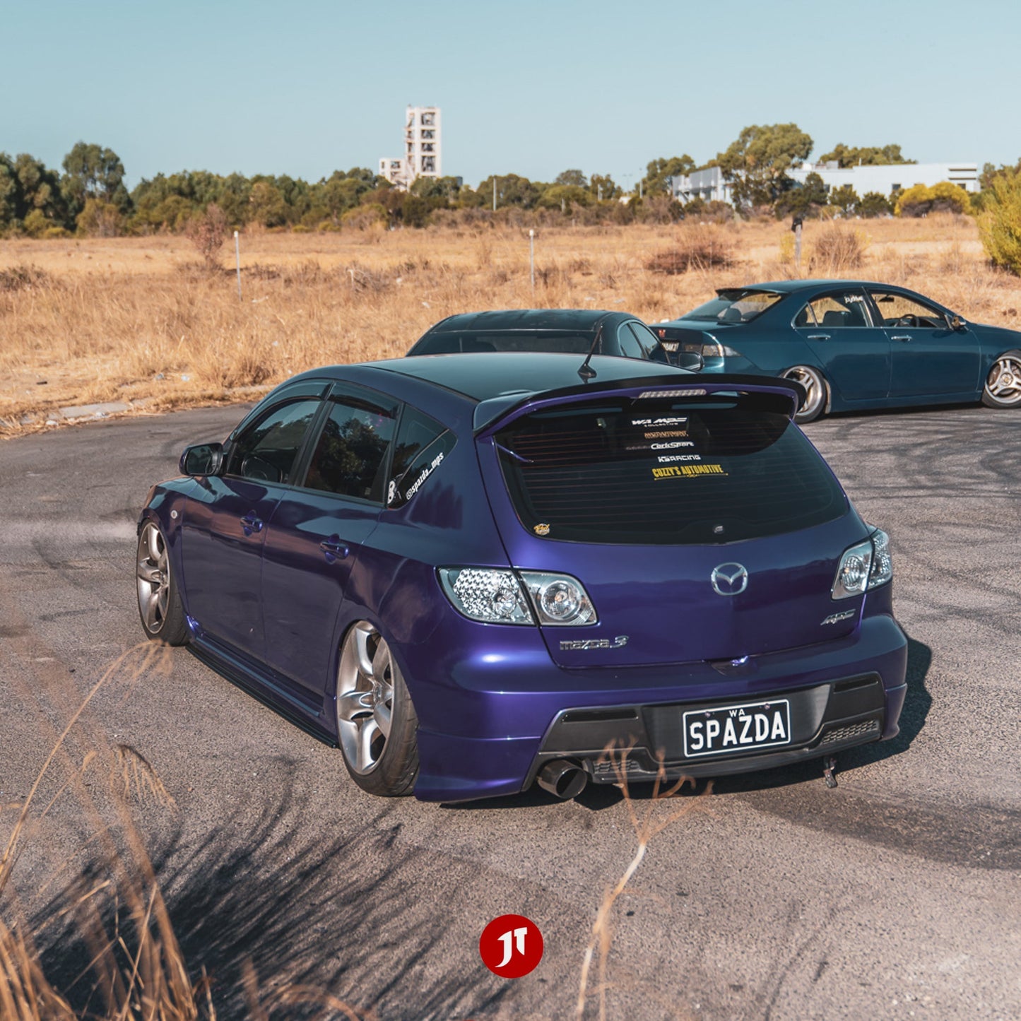 Mazda 3 MPS (1st Gen / BK) Rear Bumper Repair Plates - Upper Section