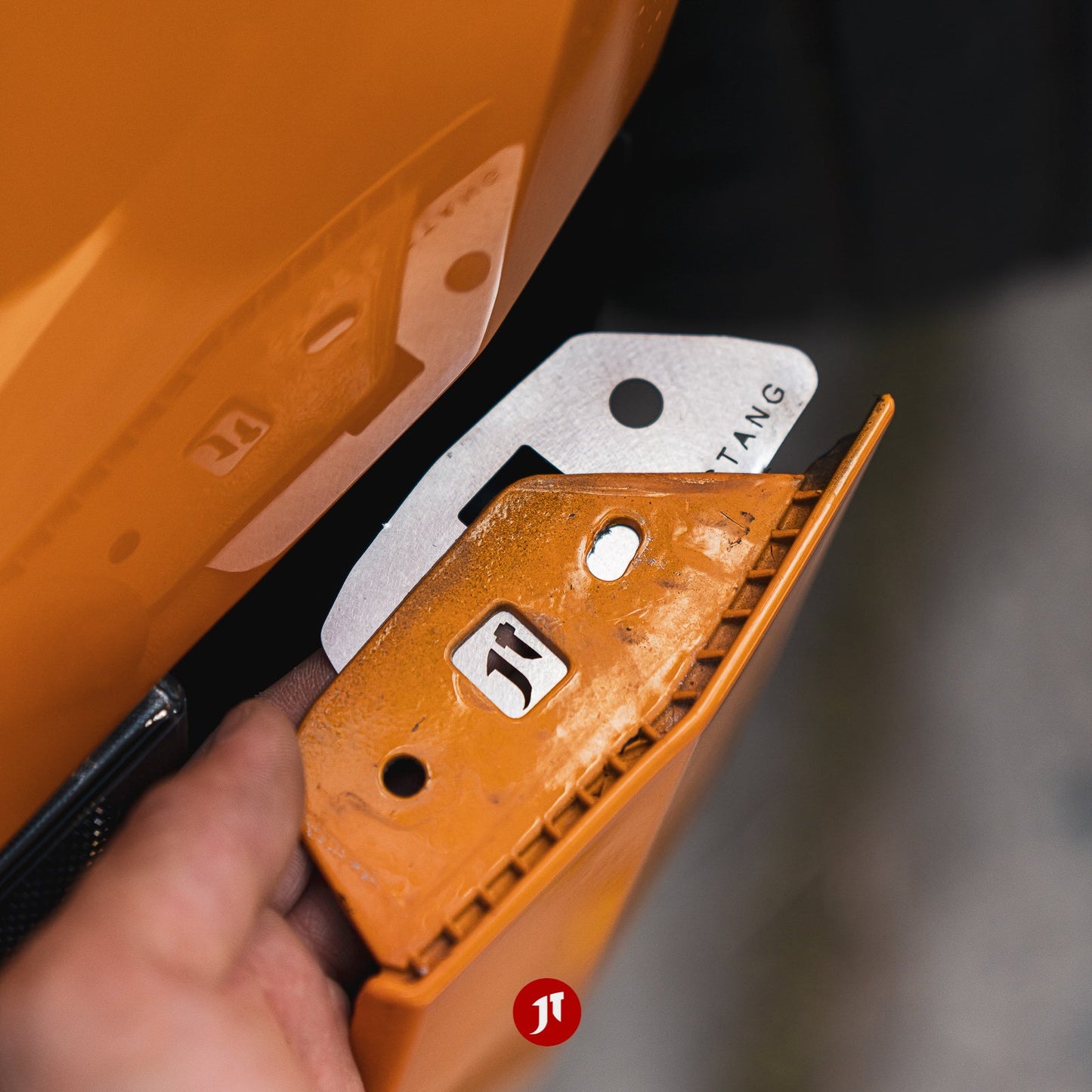 Ford Mustang 6th gen (S550 2018-2023) Front Bumper Repair Plates