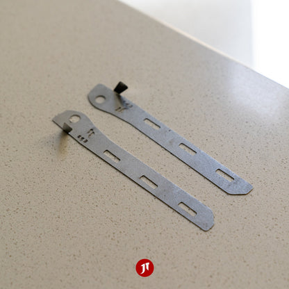 EP3 Civic Front Bumper Repair Plates - Pair