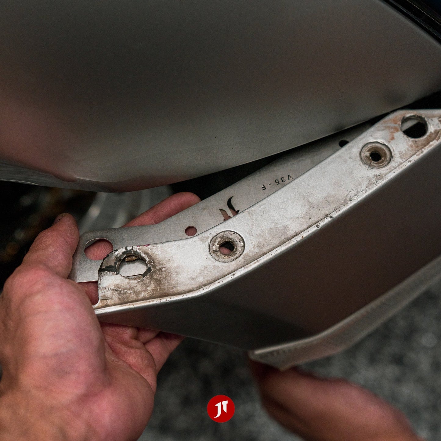 Nissan V35 Skyline / Infiniti G35 Front Bumper Repair Plates - Pair