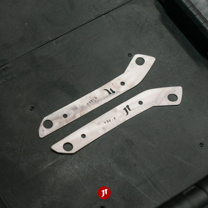 Nissan V35 Skyline / Infiniti G35 Front Bumper Repair Plates - Pair