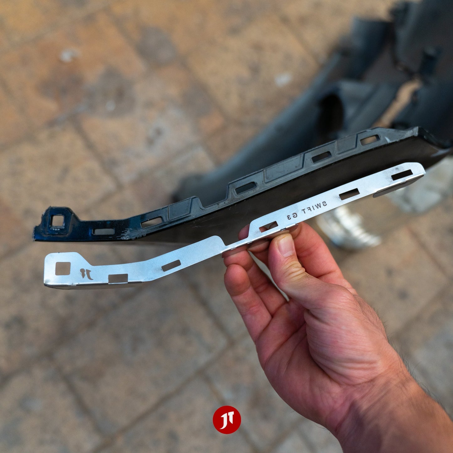 Suzuki Swift Gen 3 (2017-2023) FRONT Bumper Repair Plates - Pair