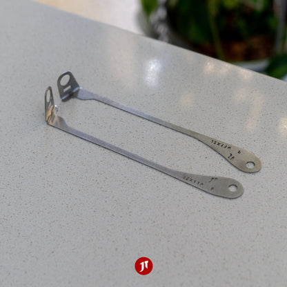 JZX110 Toyota Mark 2 Front Bumper Repair Plates (Pair)