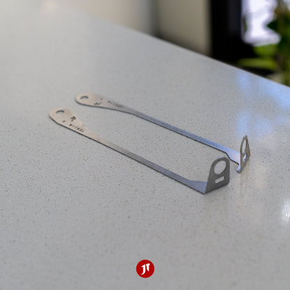 JZX110 Toyota Mark 2 Front Bumper Repair Plates (Pair)