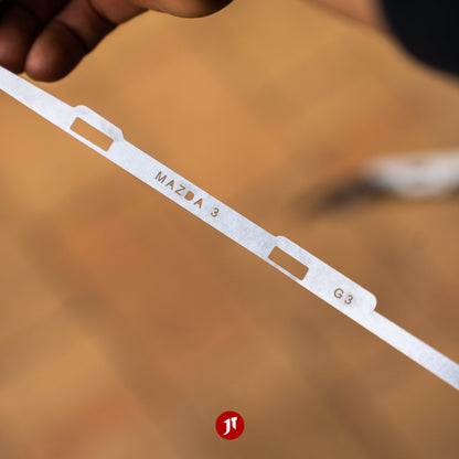 Mazda 3 (3rd Gen 2013 ƒ?? 2018) sedan REAR Bumper Repair Plates - Pair