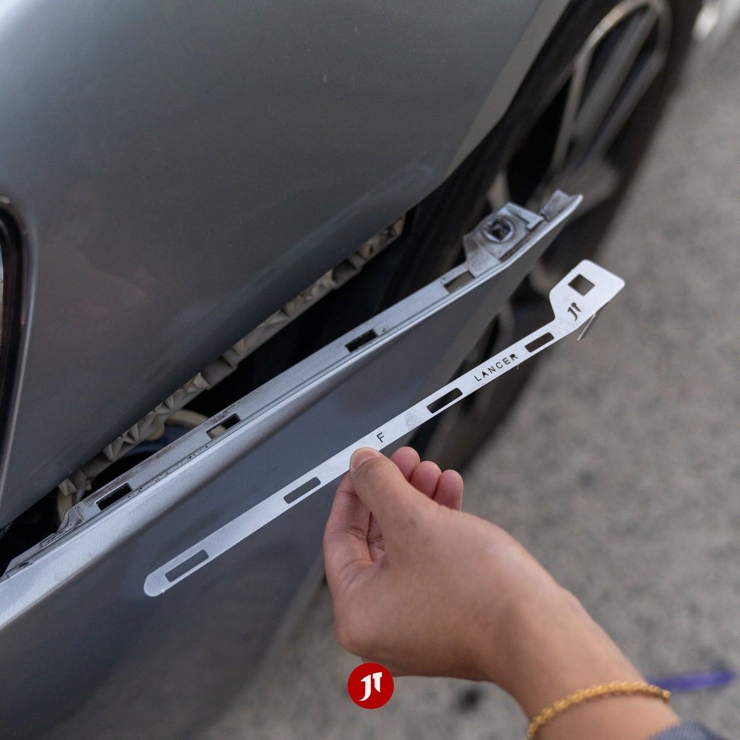 Mitsubishi Lancer 9th gen (2008 -2020) Front Bumper Repair Plates - Pair