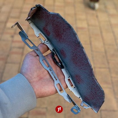 9th Gen Accord Front Bumper Repair Plates (Pair)