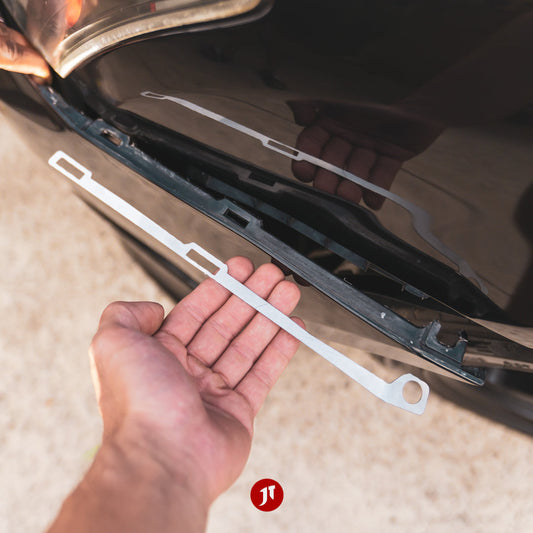 9th Gen Corolla Hatch (Facelift) Front Bumper Repair Plates - Pair