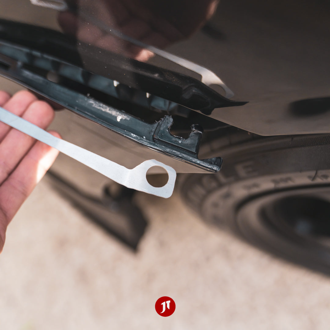 9th Gen Corolla Hatch (Facelift) Front Bumper Repair Plates - Pair