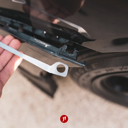 9th Gen Corolla Hatch (Facelift) Front Bumper Repair Plates - Pair