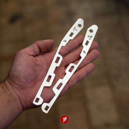 Hyundai I30 Sedan / Elantra N Front Bumper Repair Plates (2020-2023 preface lift) - Pair