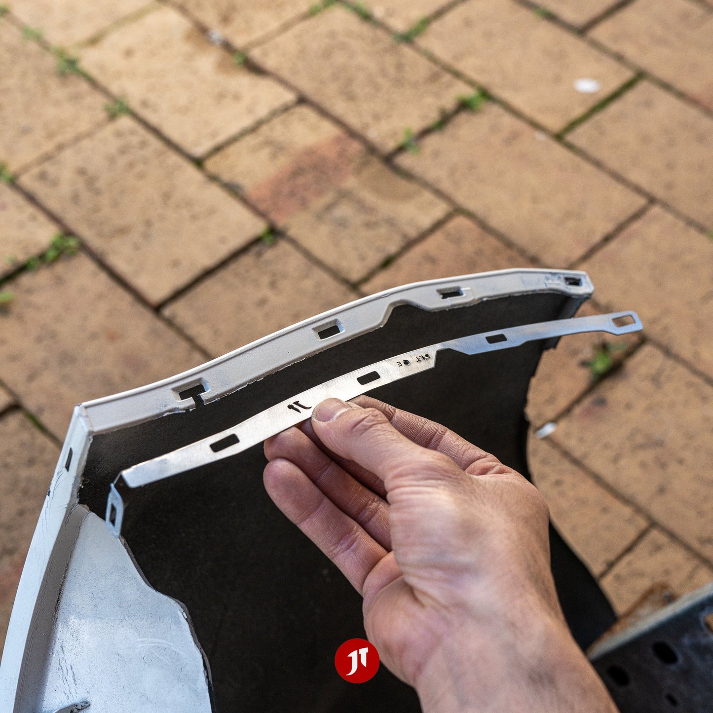 Honda Jazz GE (2007-2015) Rear Bumper Repair Plates - Pair