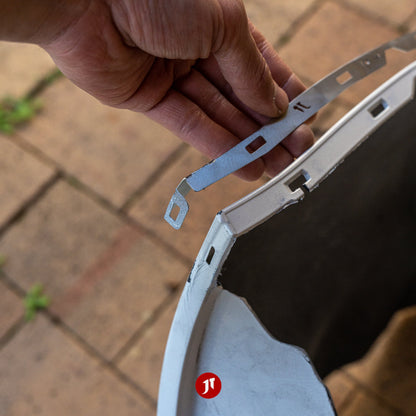 Honda Jazz GE (2007-2015) Rear Bumper Repair Plates - Pair