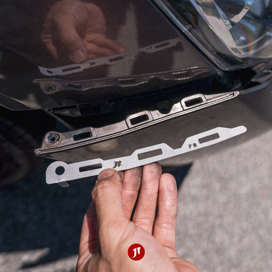 FB Civic (9th gen) Front Bumper Repair Plates - Pair