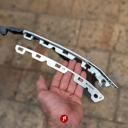 Kia Cerato (Gen 4 2018+) Front Bumper Repair Plates - Pair