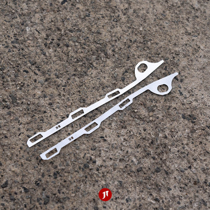 Mazda 3 (1st Gen / BK) Sedan Front Bumper Repair Plates - Pair