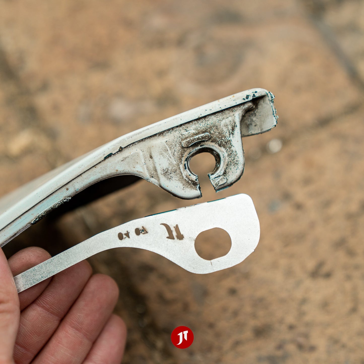 2004-2007 Toyota Corolla (ZZE122R 5Y) Ascent sedan Front Bumper Repair Plates - Pair