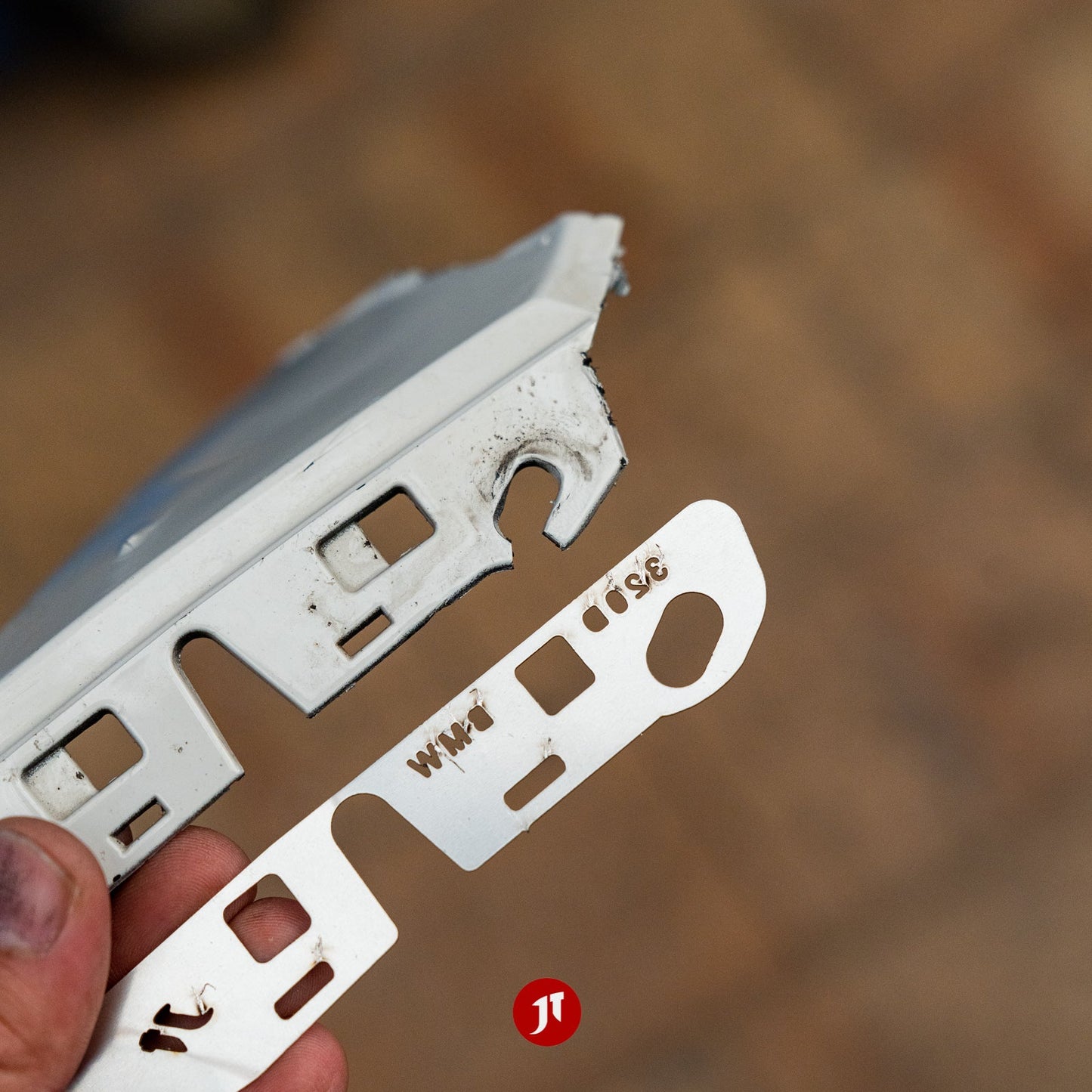 BMW 2011-2013 LCI E92 Front Bumper Repair Plates - Pair