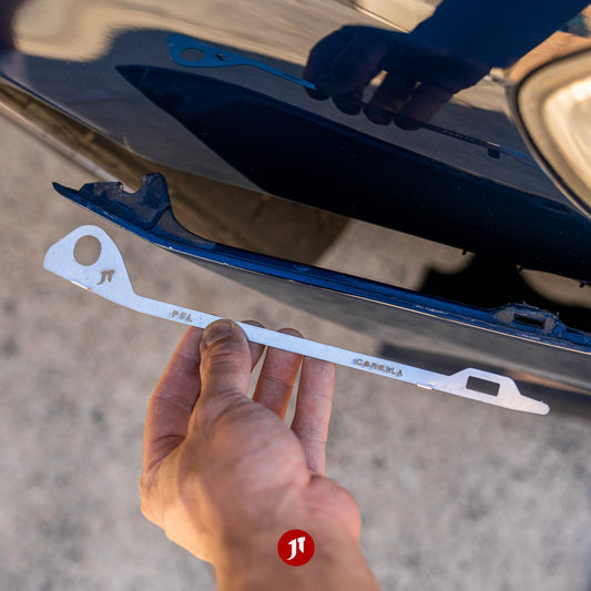 9th Gen Corolla Hatch (Pre-facelift) Front Bumper Repair Plates - Pair