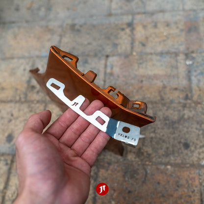 Hyundai Veloster (1st gen 2012-2018) Front Bumper Repair Plates (Pair)