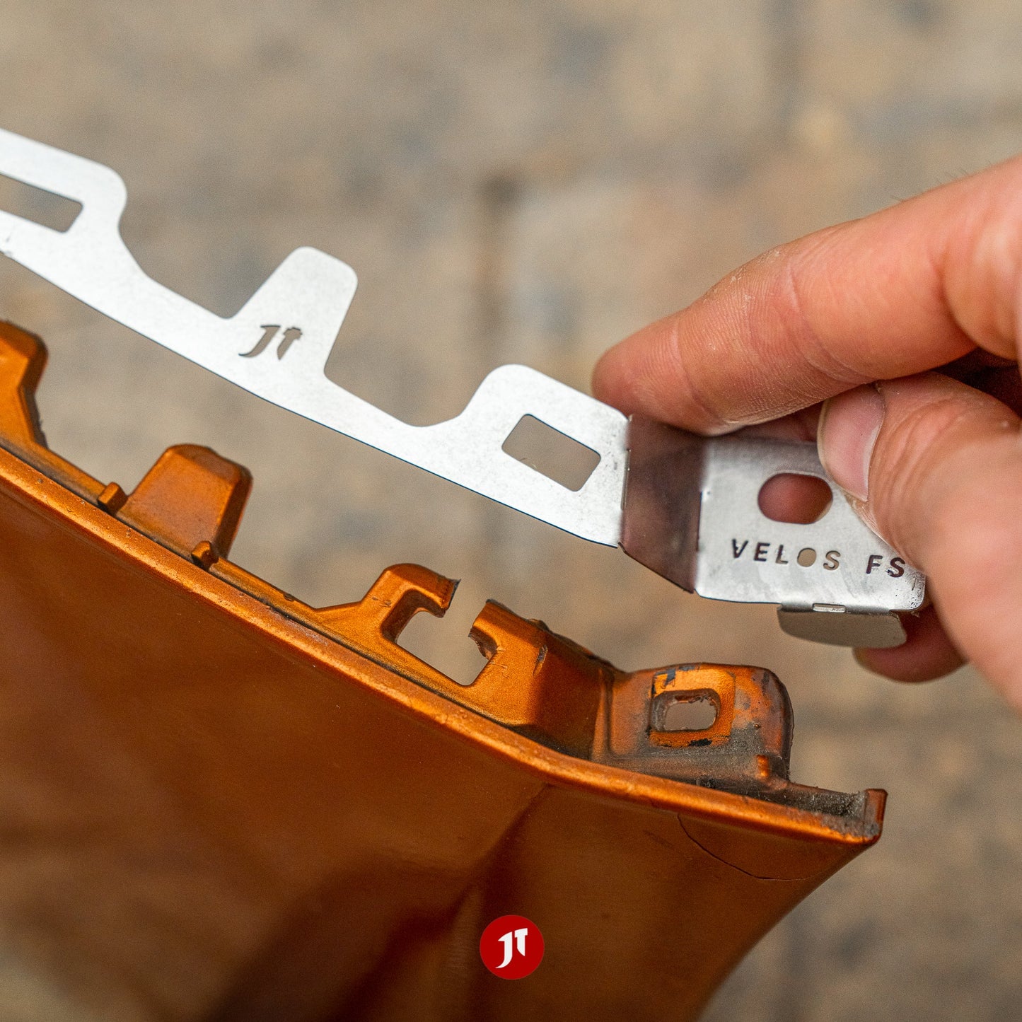 Hyundai Veloster (1st gen 2012-2018) Front Bumper Repair Plates (Pair)