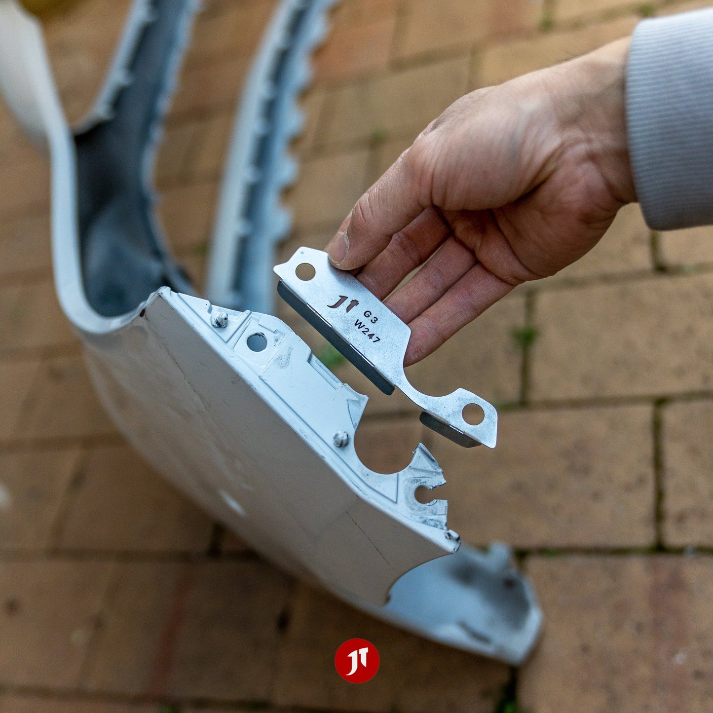 Mercedes-Benz B-Class Gen 3 (W247, 2019+) Front Bumper Repair Plates - 4 PCS