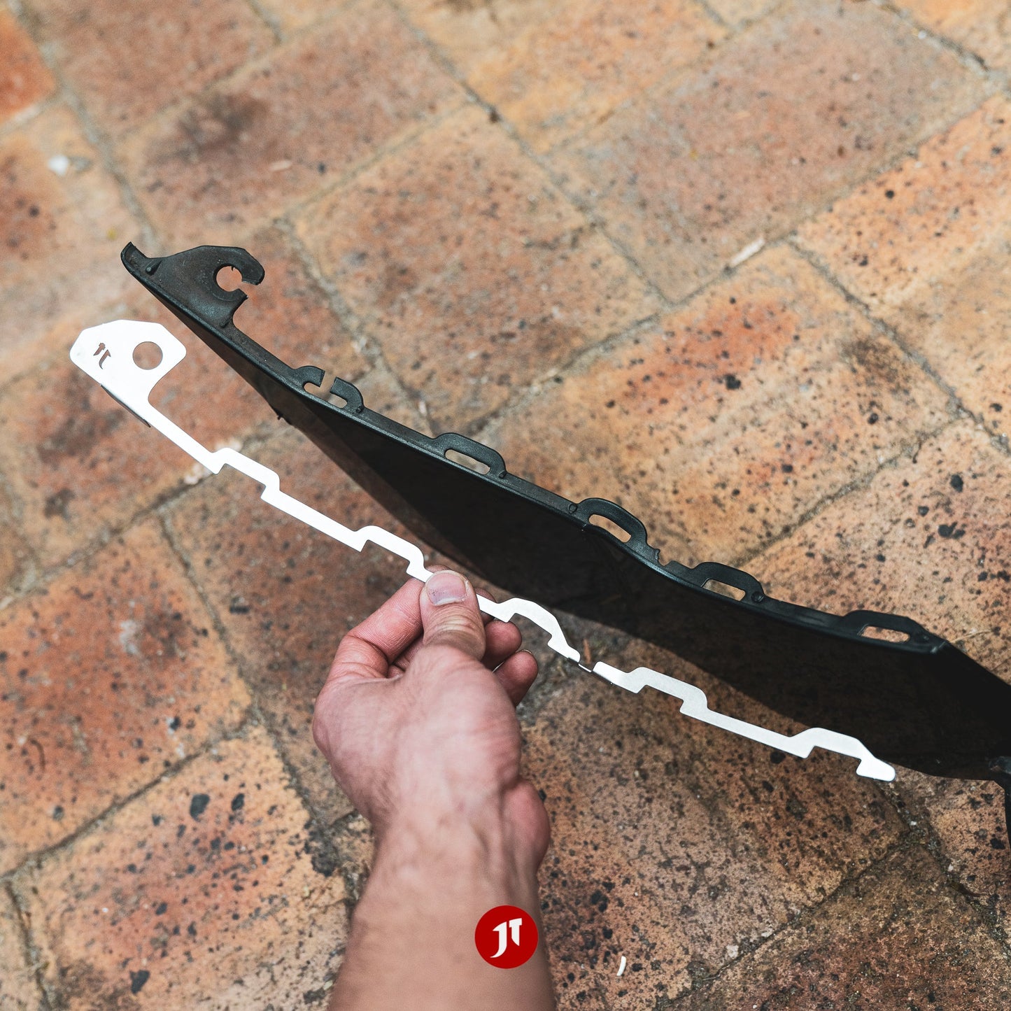 Outback Gen 4 (BRBM; 2009-2014) Front Bumper Repair Plates - Pair