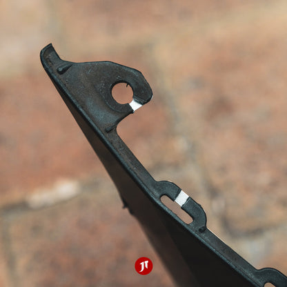 Outback Gen 4 (BRBM; 2009-2014) Front Bumper Repair Plates - Pair