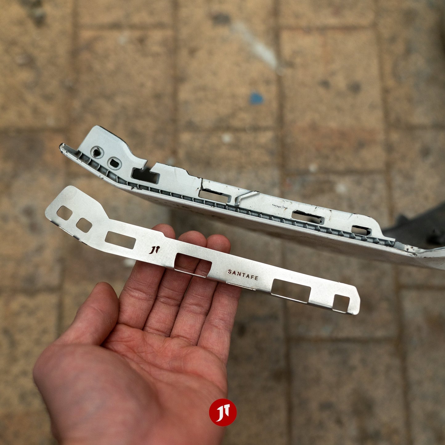 Hyundai Santa Fe Gen 3 (DM/NC; 2012-2020 ) Front Bumper Repair Plates - Pair