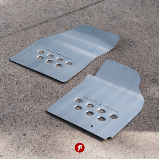 Floor Plates for Mitsubishi Evolution 2001 - 2007 CT9A RHD