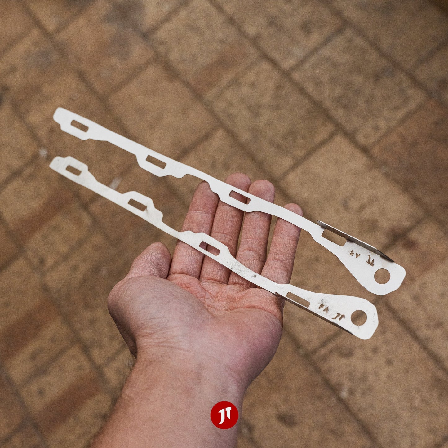 FA CIVIC (Gen 8, 2005-2012) REAR Bumper Repair Plates - Pair