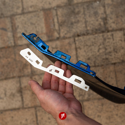 Hyundai Accent (2012-2017) Front Bumper Repair Plates - Pair