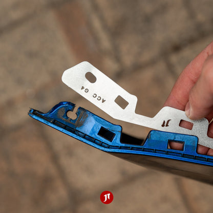 Hyundai Accent (2012-2017) Front Bumper Repair Plates - Pair