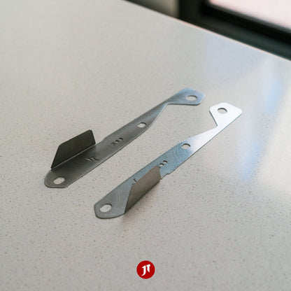 300ZX (Z32 1990ƒ??1996) Front Bumper Repair Plates - Pair