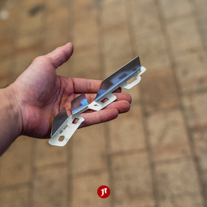 Hyundai Accent (2012-2017) Front Bumper Repair Plates - Pair