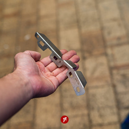 Hyundai Accent (2012-2017) Front Bumper Repair Plates - Pair