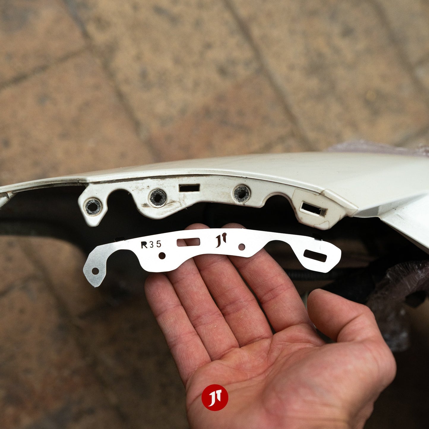 R35 GTR Front Bumper Repair Plates