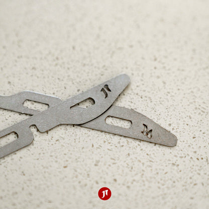 Nissan Z / RZ34 Front Bumper Repair Plates (Pair)