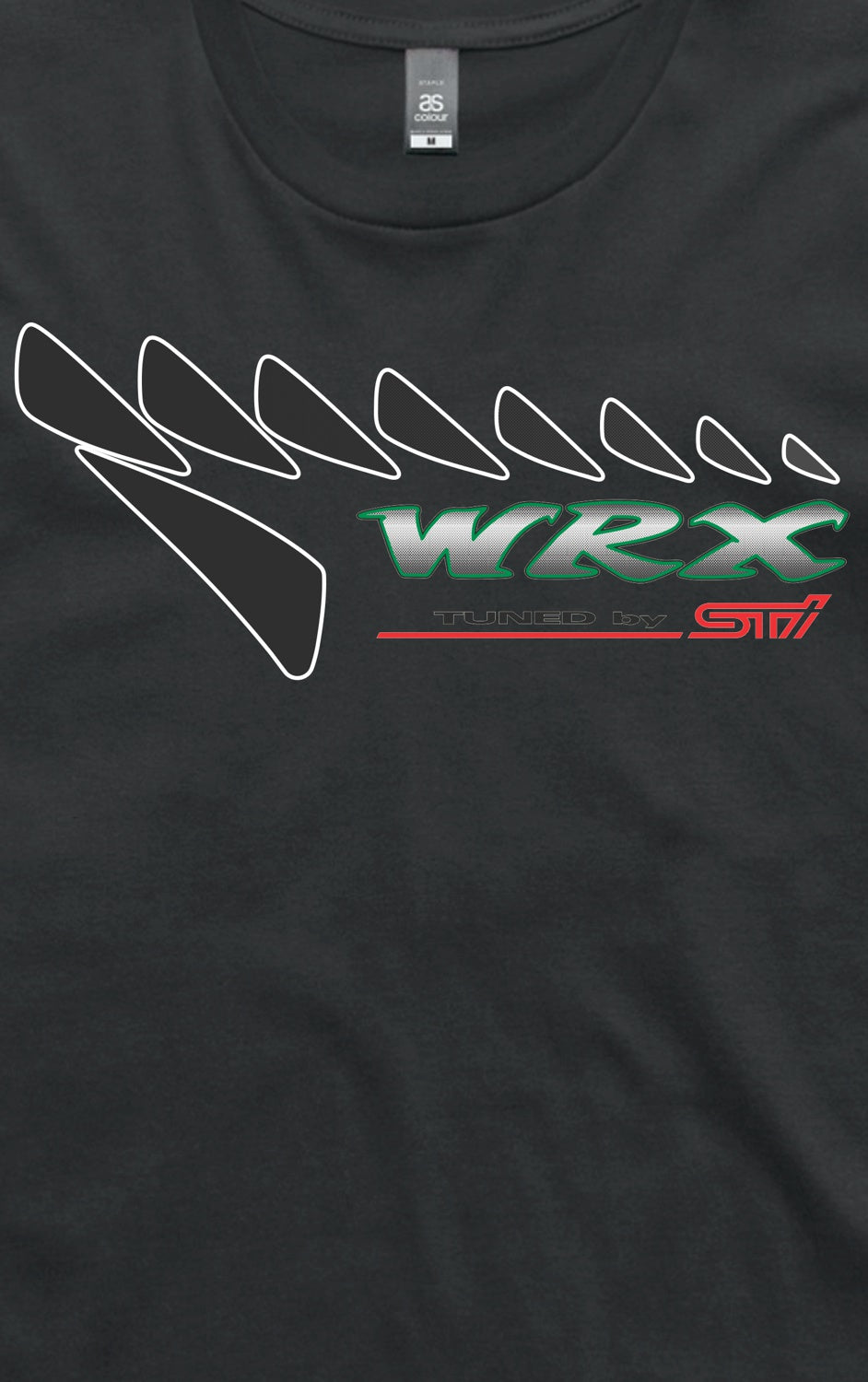WRX Type R STI GC8 Version 5 Coupe Hero Logo - Short Sleeve T-Shirt