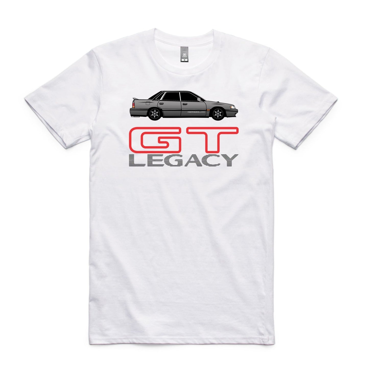 GT Legacy - Charcoal Car - Design 3 - Short Sleeve T-Shirt