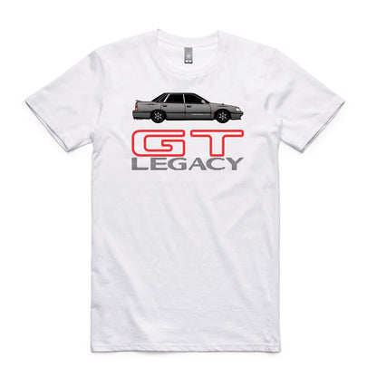 GT Legacy - Charcoal Car - Design 3 - Short Sleeve T-Shirt