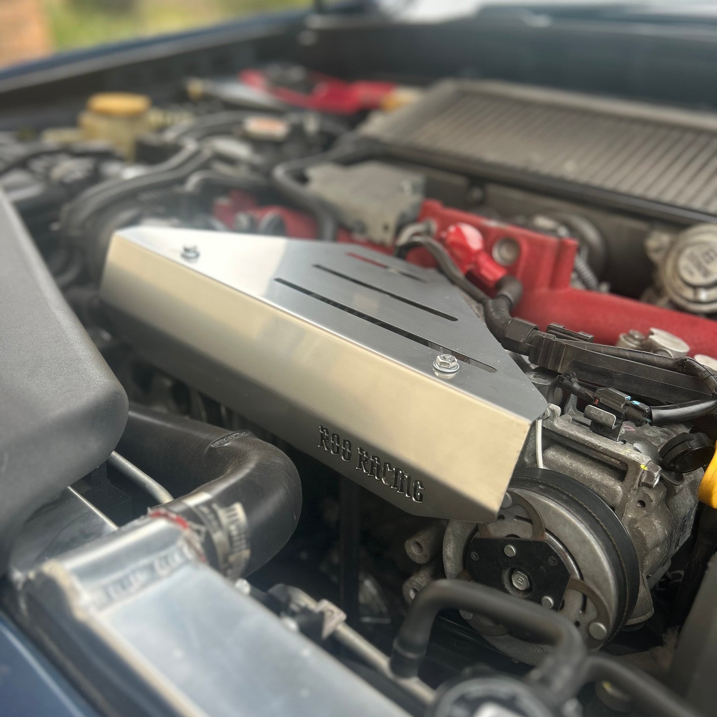 Roo Racing Stainless Steel Alternator Cover