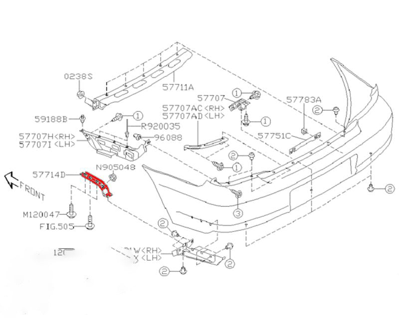 subaru-impreza-00-07-saloon-rear-bumper-stay-bracket-57714fe021