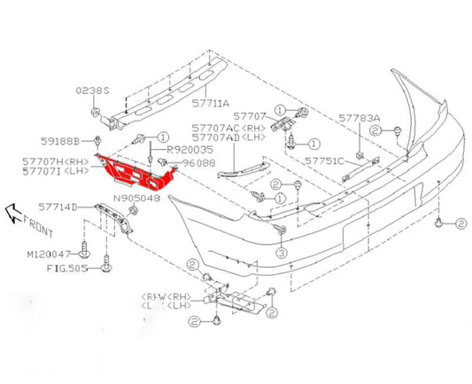 subaru-impreza-02-07-saloon-rear-bumper-support-bracket-1