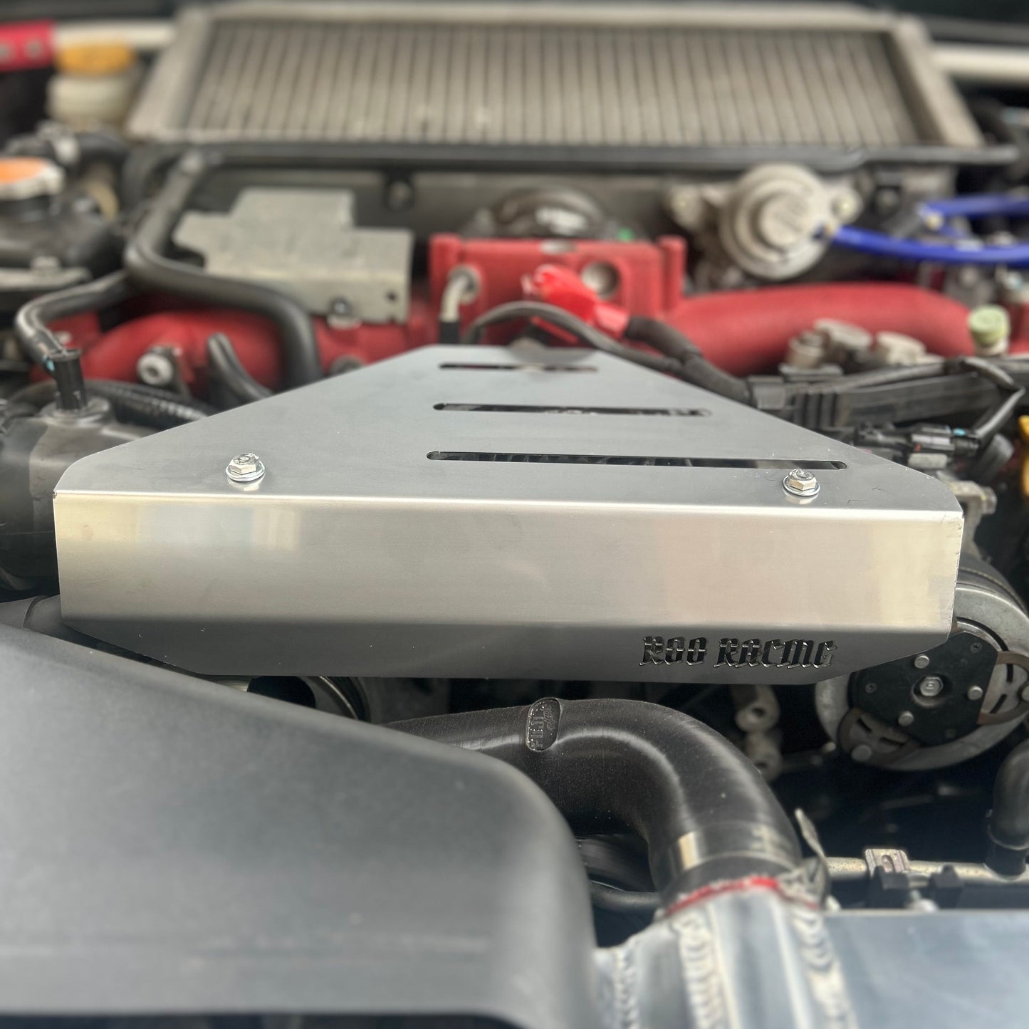 Roo Racing Stainless Steel Alternator Cover