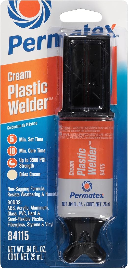 Permatex 5 Minute Plastic Weld Epoxy Gel 25ML