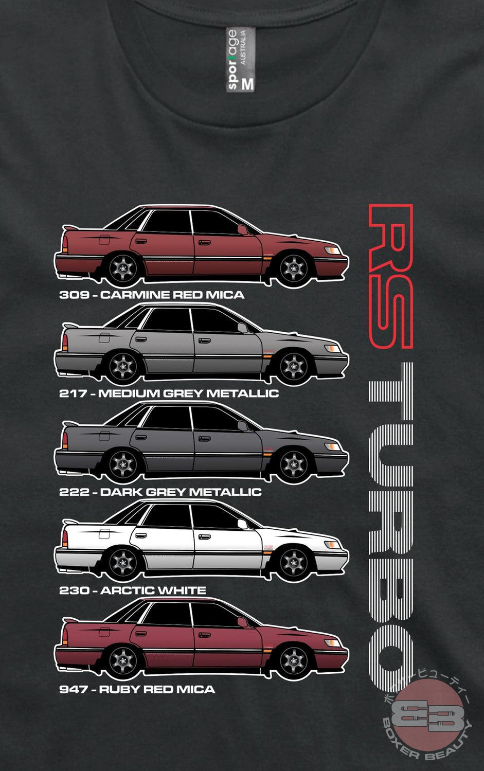 RS TURBO - Design 7 - Short Sleeve T-Shirt