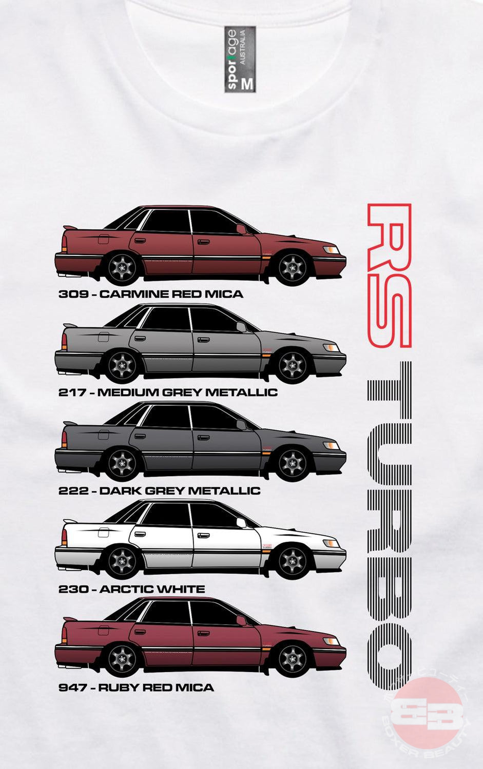 RS TURBO - Design 7 - Short Sleeve T-Shirt