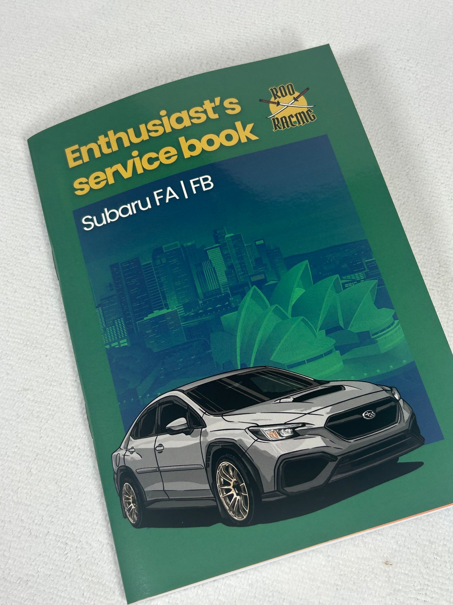 Roo Racing Enthusiast’s Service Book – FA/FB